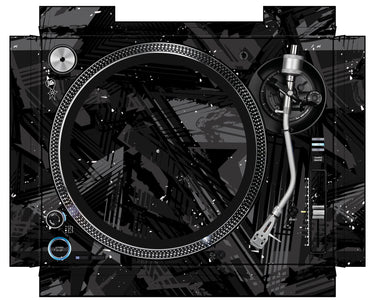 Pioneer DJ PLX 1000 Skin Ridge Black
